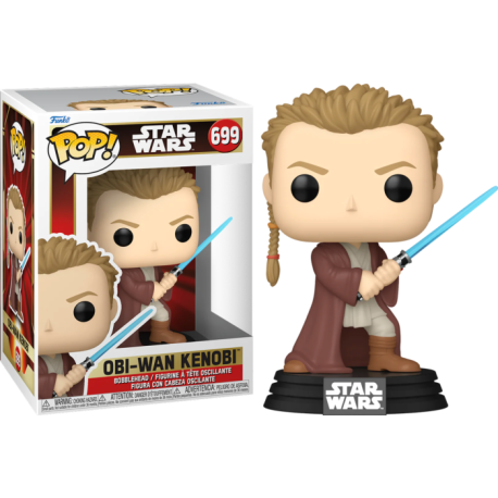 Funko Pop! Star Wars Episode I – The Phantom Menace - Obi-Wan Kenobi #699